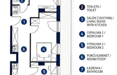 Słoneczne mieszkanie 4 pokojowe z balkonem w sercu Gdańska